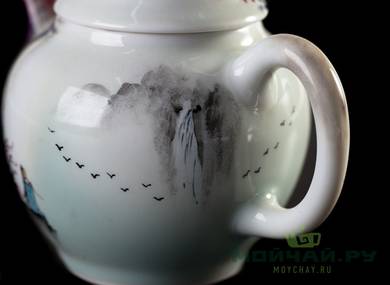Чайник # 25090 ручная роспись фарфор 135 мл